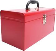 Iconic Red Toolbox