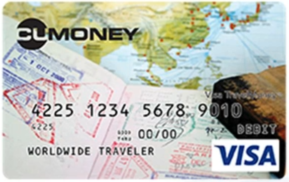CUMONEY Visa TravelMoney® Reloadable Card