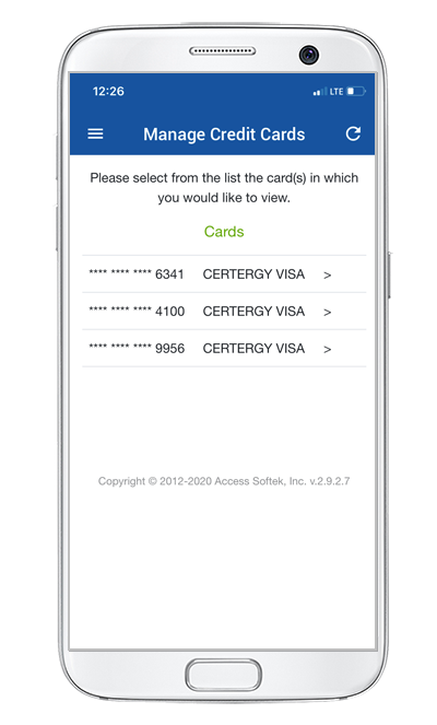 SeaComm Mobile Branch Credit Card